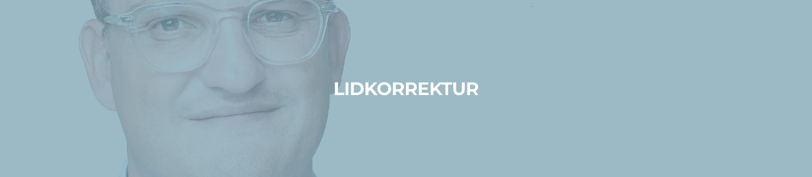 lidkorrektur-stand